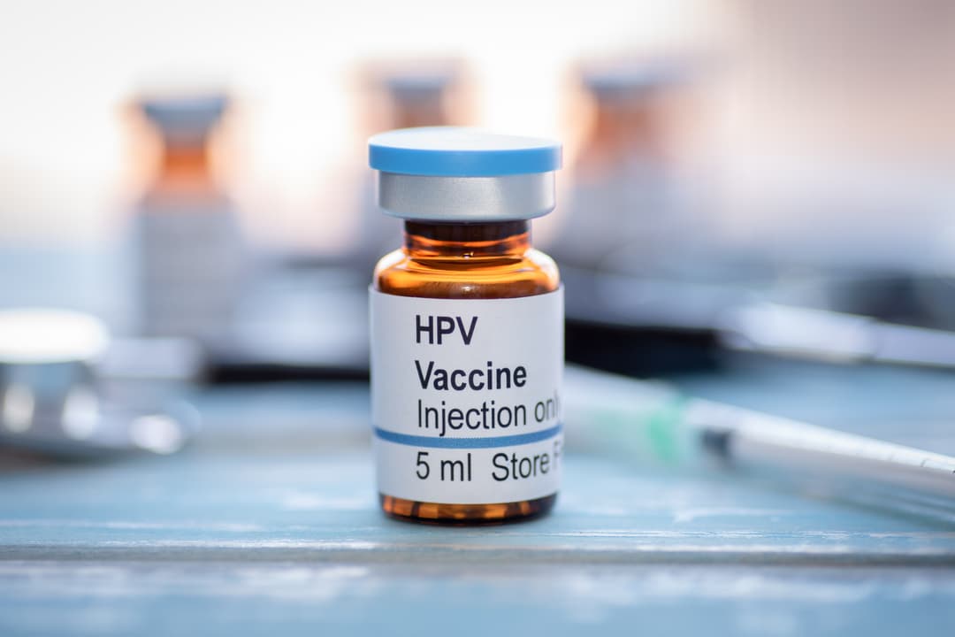 Illustrative picture of human papillomavirus HPV vaccine.