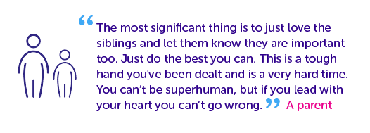 Quotes from parents - let them know they are important.
